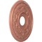 Ekena Millwork Baltimore PVC Medallion (Canopies up to 6 1/2"), 16"OD x 3 1/2"ID x 1"P, Metallic Champagne Pink CMP16BAFCP - alternate 3
